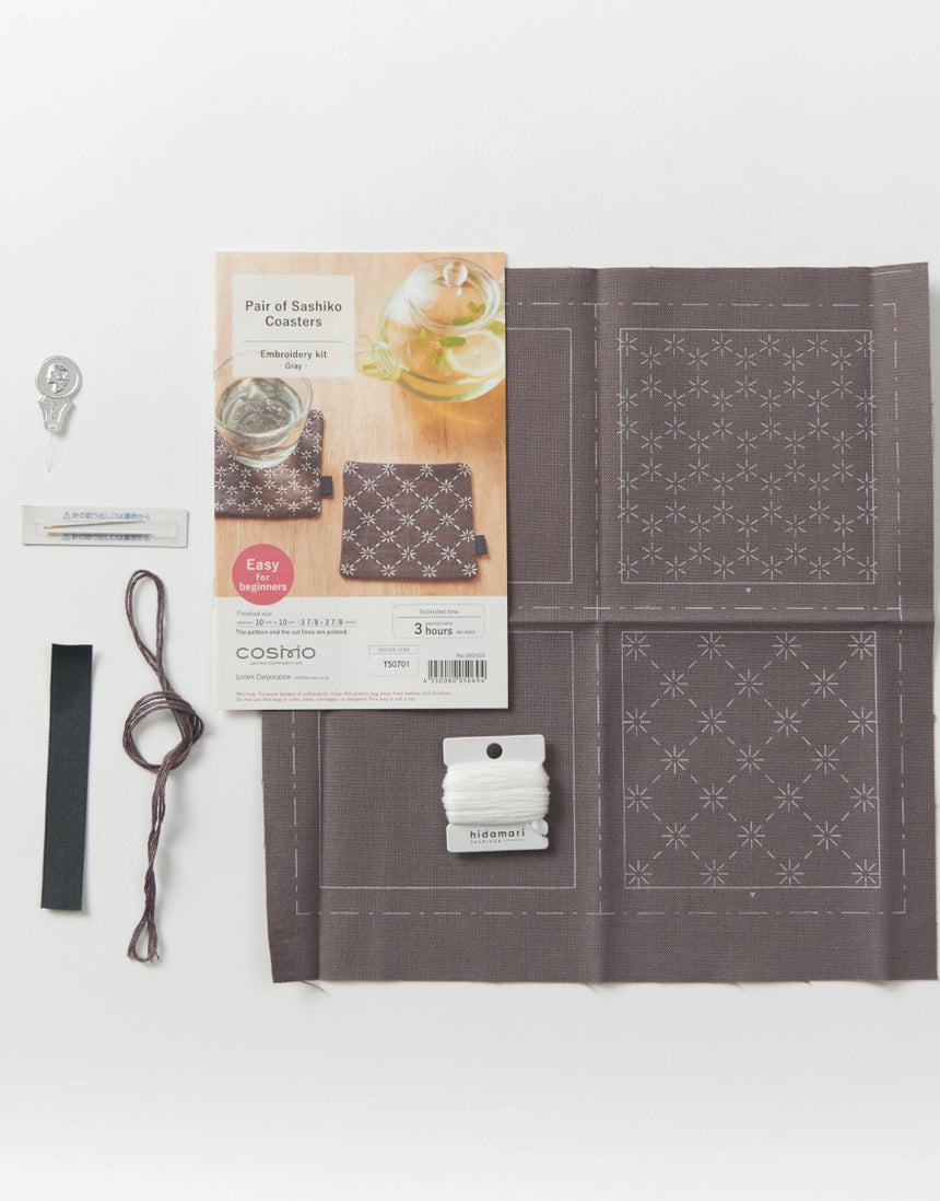 COSMO Coasters Sashiko Kit