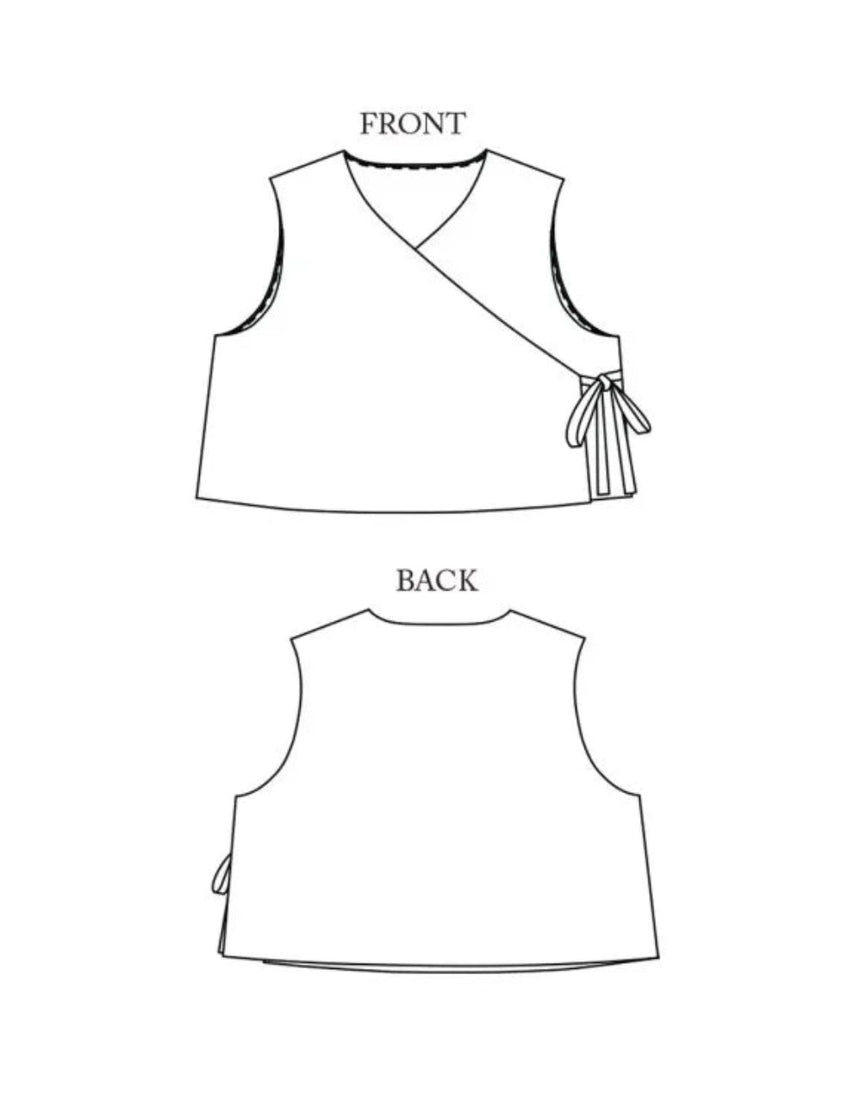 The Joa Gilet Paper Sewing Pattern, Merchant & Mills