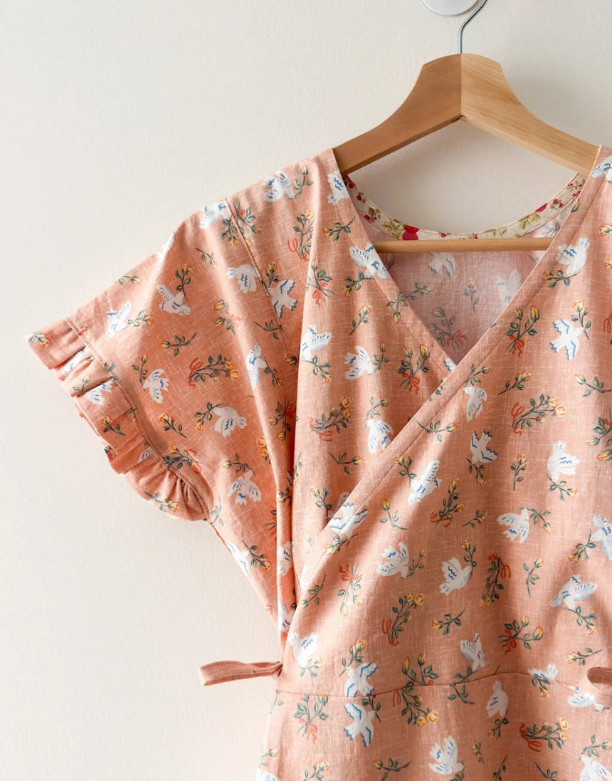 Tie Dress NO 2 PDF Pattern, Sewing Therapy