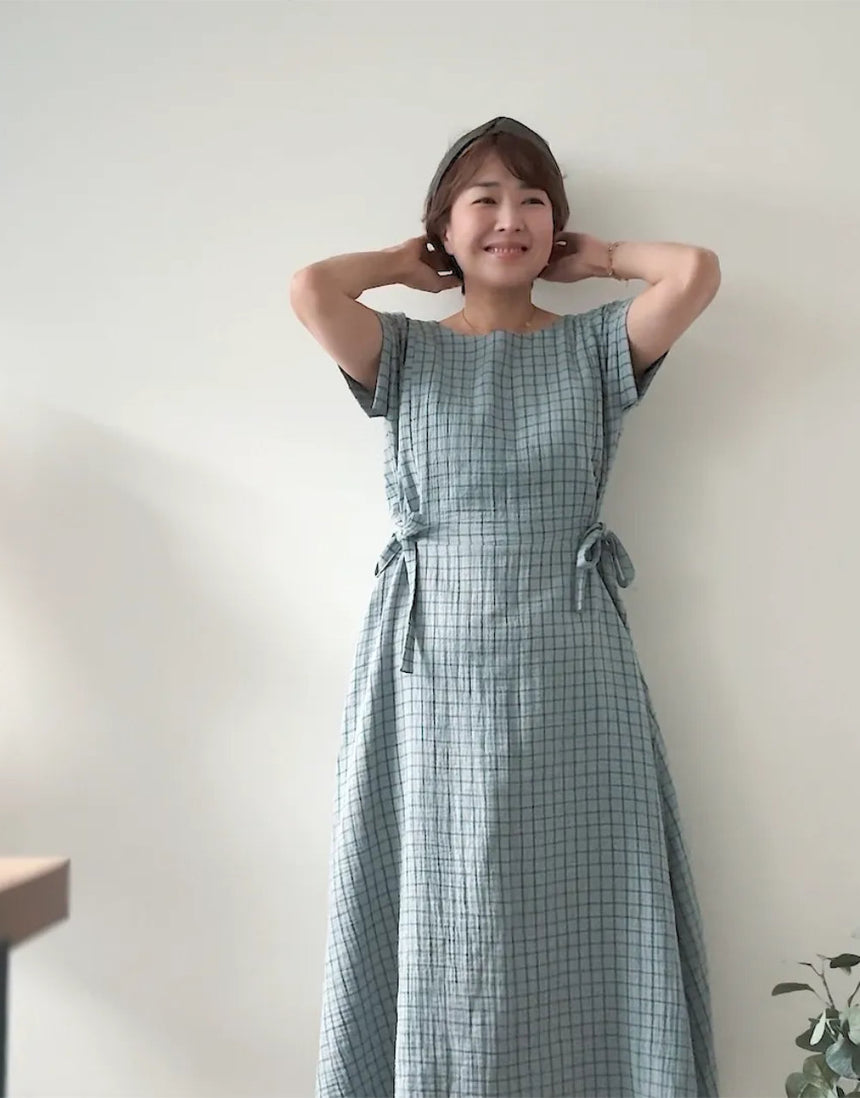 Tie Dress Pattern PDF Pattern, Sewing Therapy