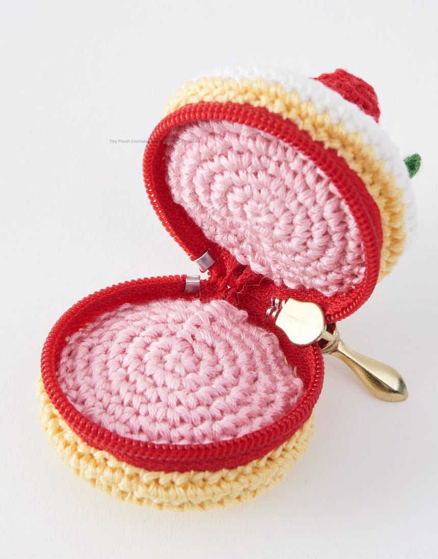 COSMO Tiny Crochet Zipped Pouch Kit