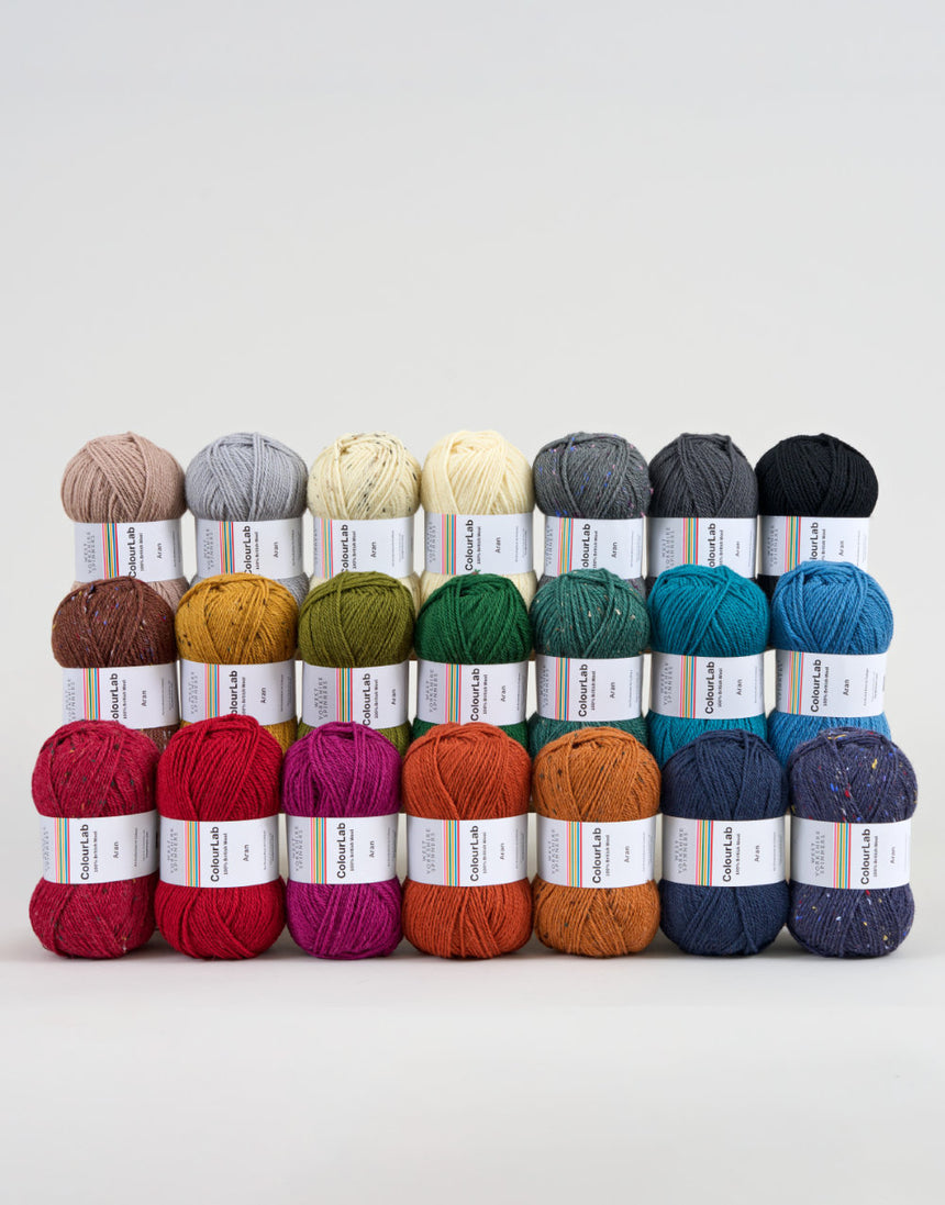 ColourLab Aran Yarn, West Yorkshire Spinners