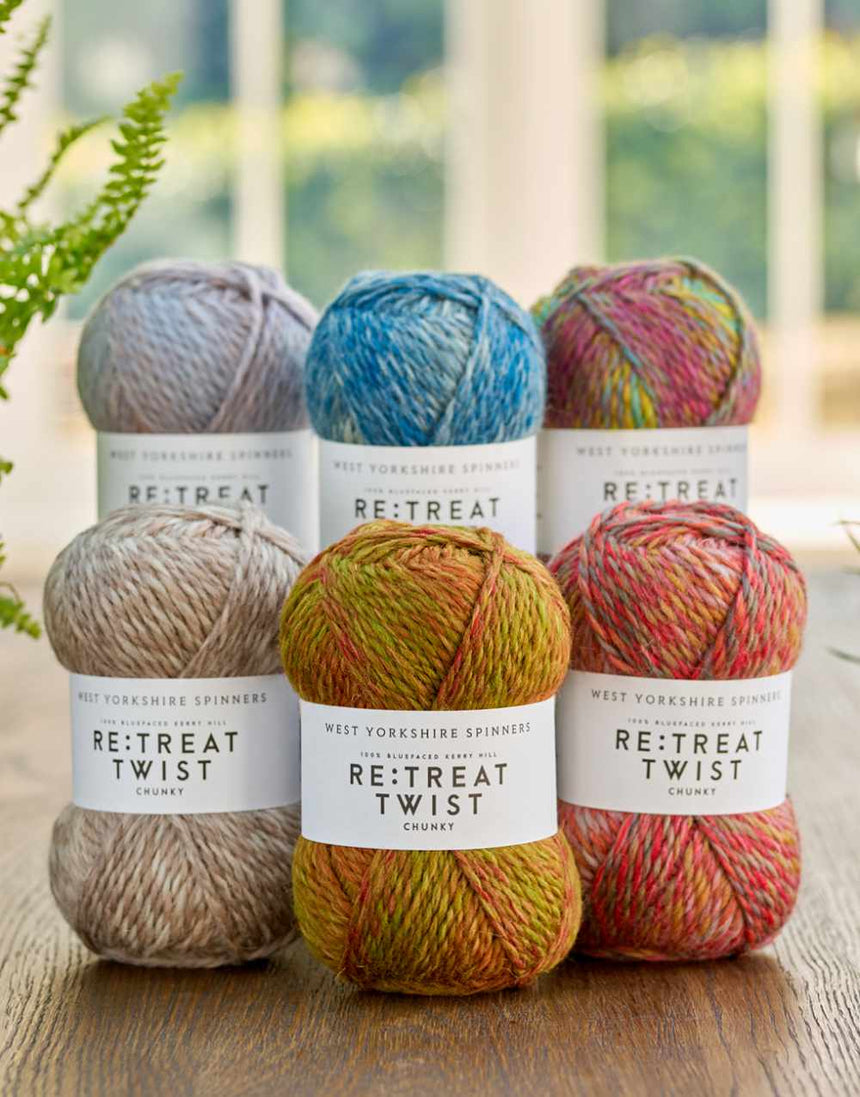 Retreat Twist Chunky Roving Yarn, West Yorkshire Spinners
