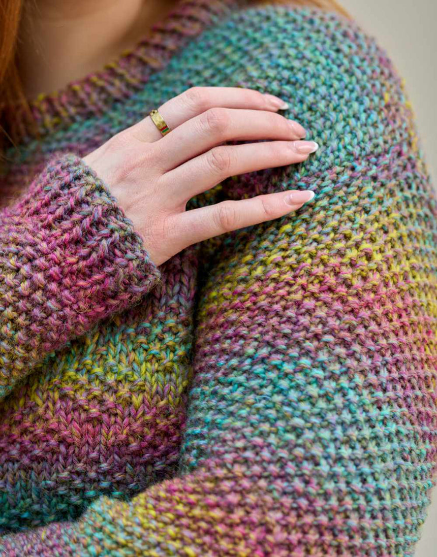 Celestine Tank Top & Jumper Knitting Pattern for Retreat Twist Chunky Yarn, Chloe Birch