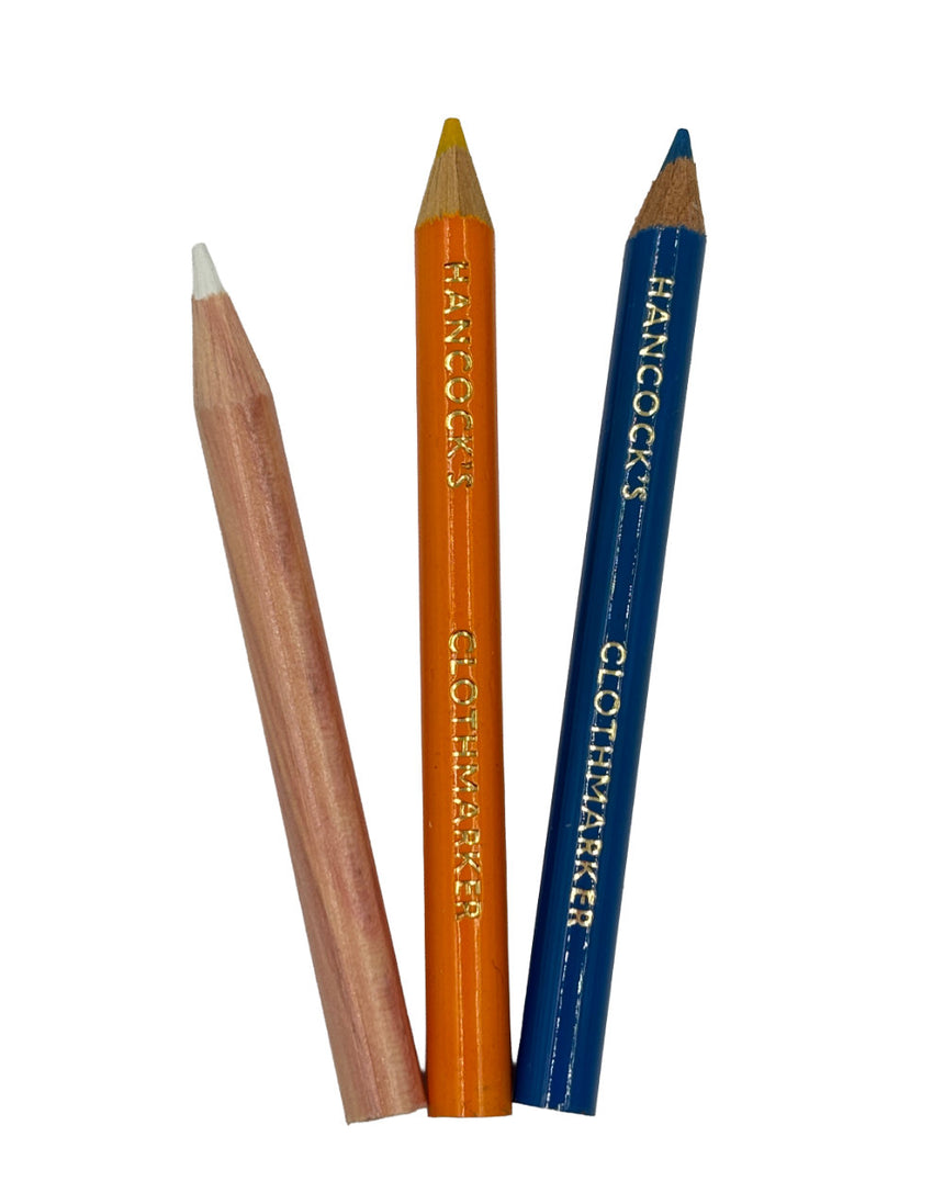 Hancock's Pack of Three Cloth Marker Pencils