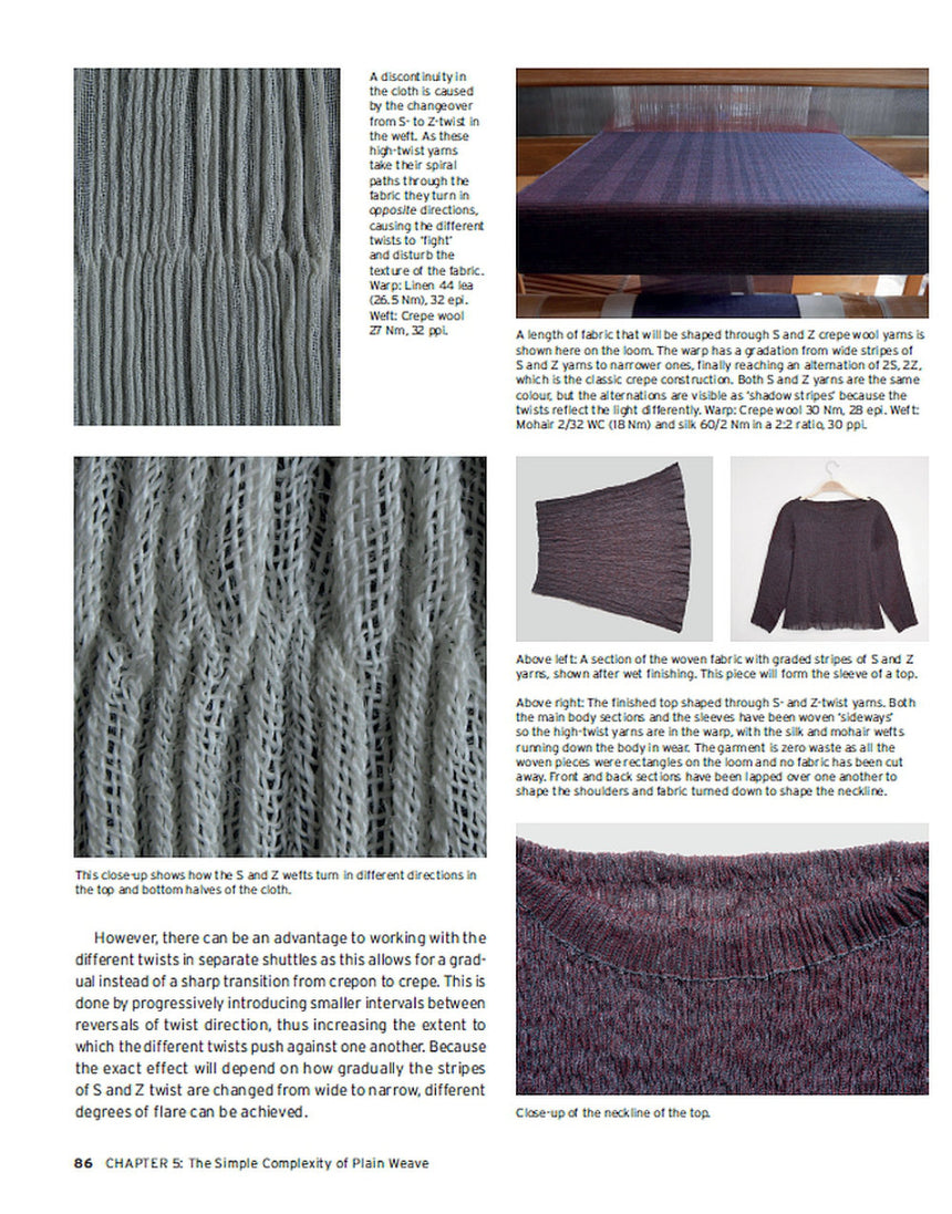 Zero Waste Weaving Book, Designing Loom-to-Body Clothes, Ann Richards