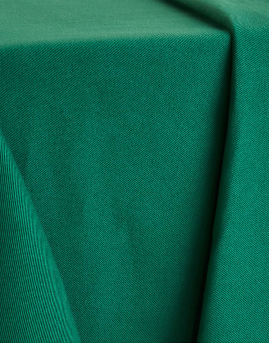 Juicy Green Cotton Gabardine Twill Fabric, Atelier Brunette