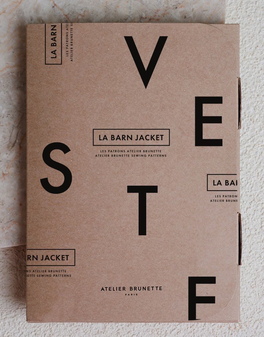 La Barn Jacket Sewing Pattern, Atelier Brunette