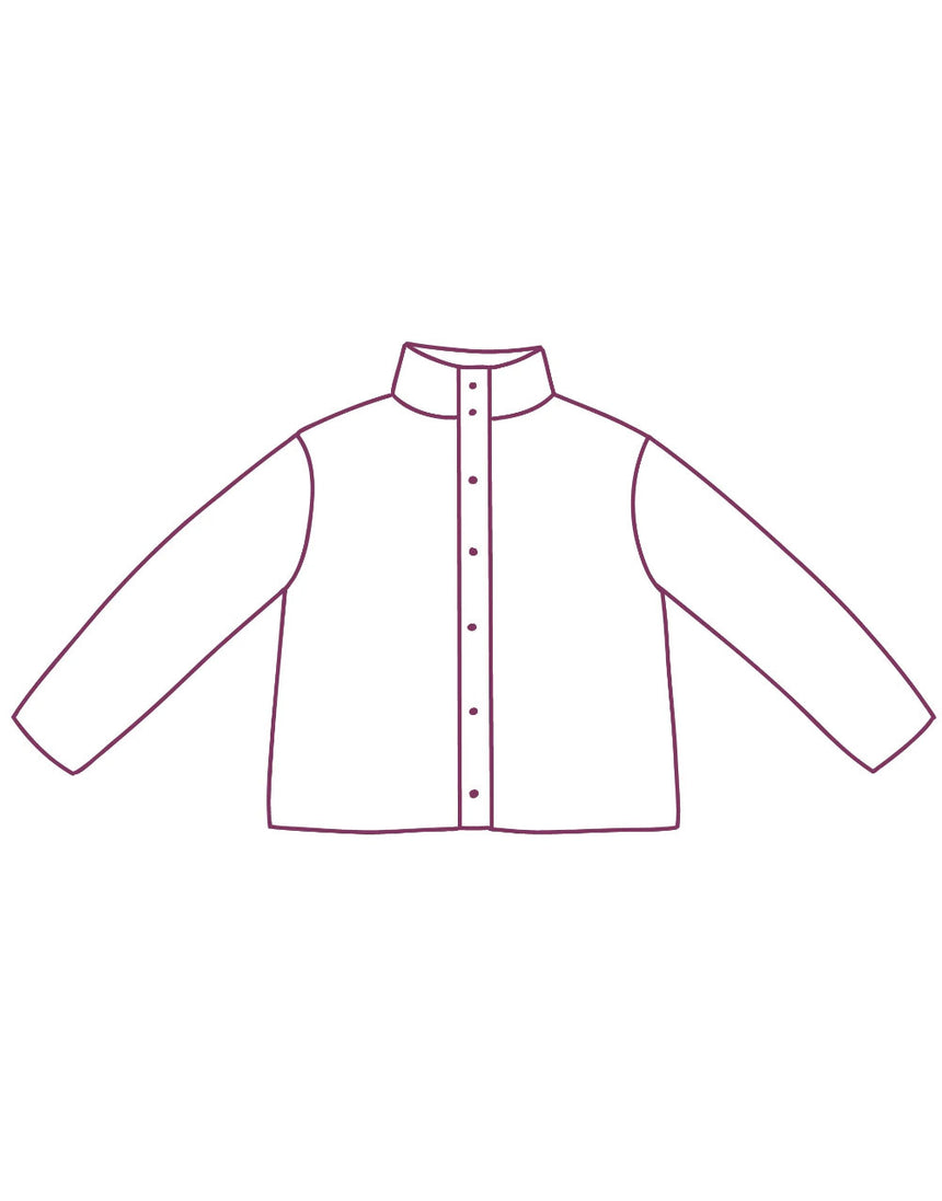 Dani Jacket Sewing Pattern, Atelier Jupe