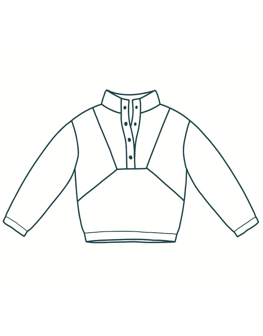 Julia Sweater Sewing Pattern, Atelier Jupe