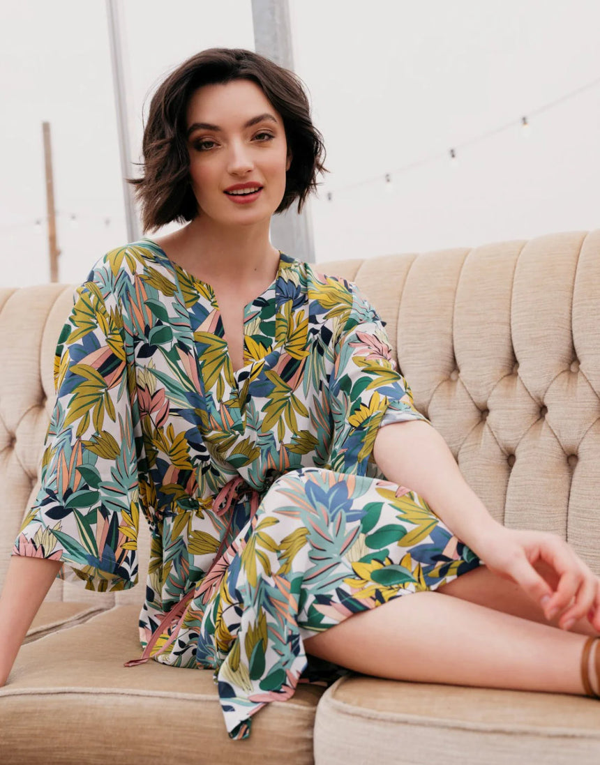 Lynn Kaftan Dress Sewing Pattern, Atelier Jupe