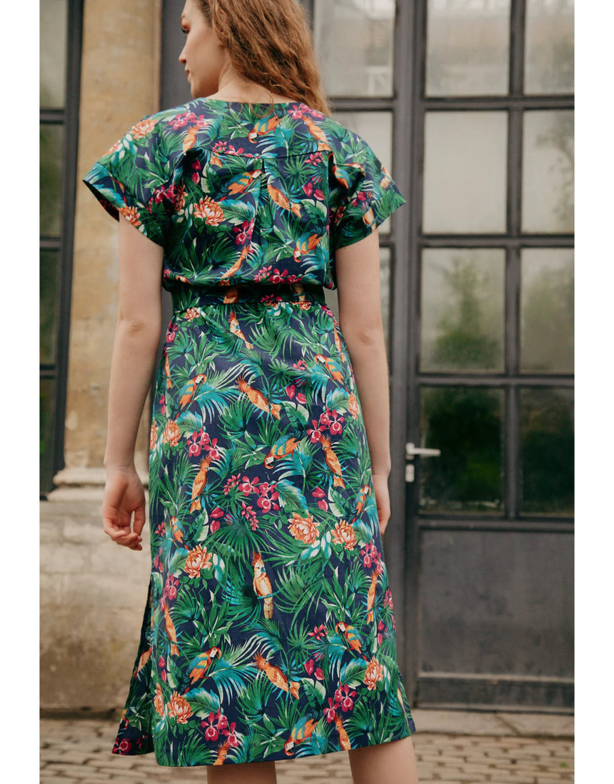 Solange Dress Sewing Pattern, Atelier Jupe