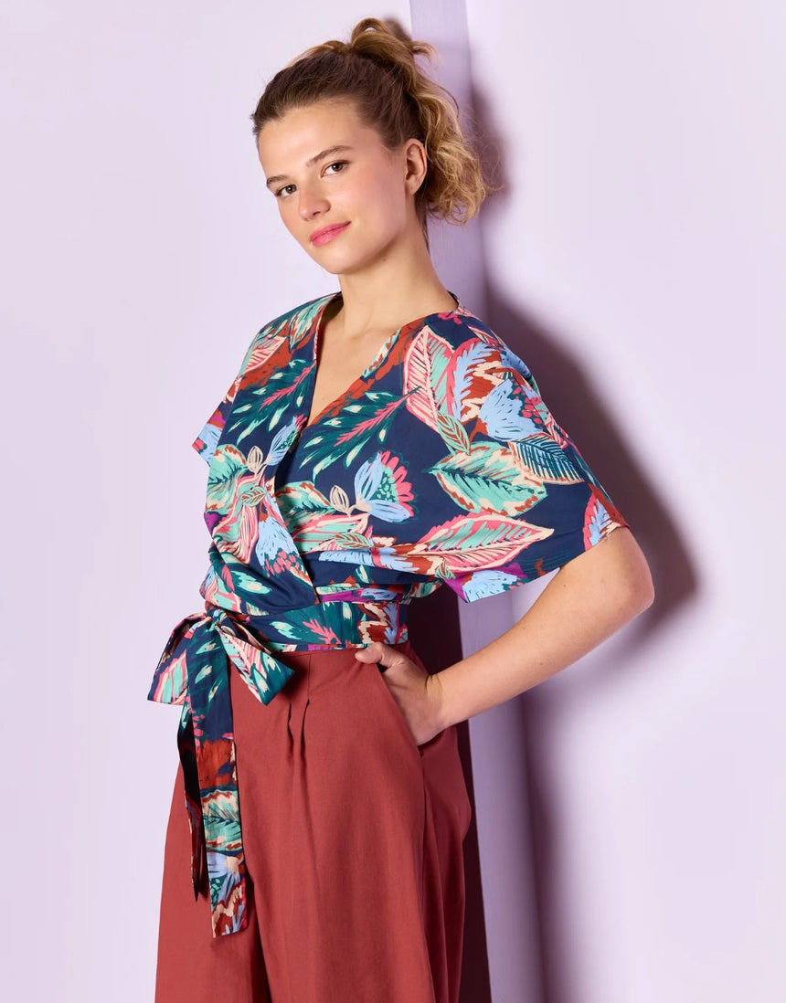 Trixie Blouse Sewing Pattern, Atelier Jupe