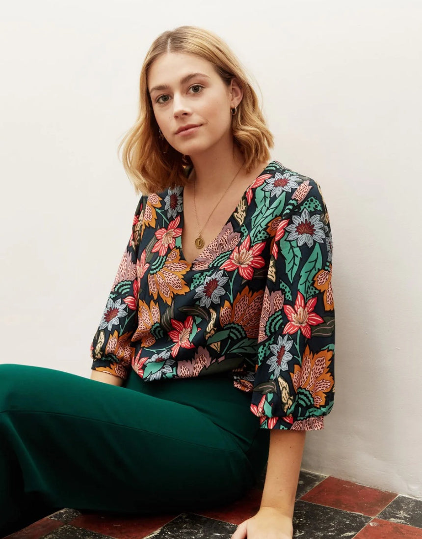 Zoey Blouse Sewing Pattern, Atelier Jupe