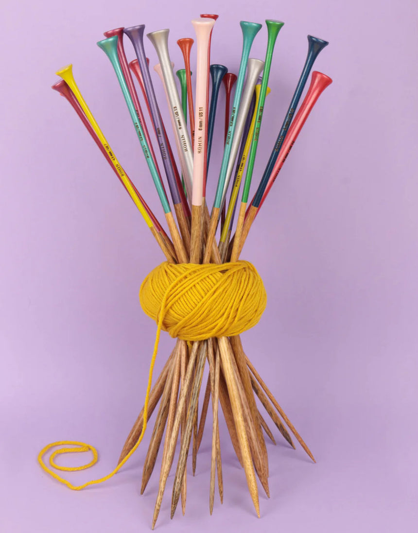 Bohin Mango Wood Knitting Needles