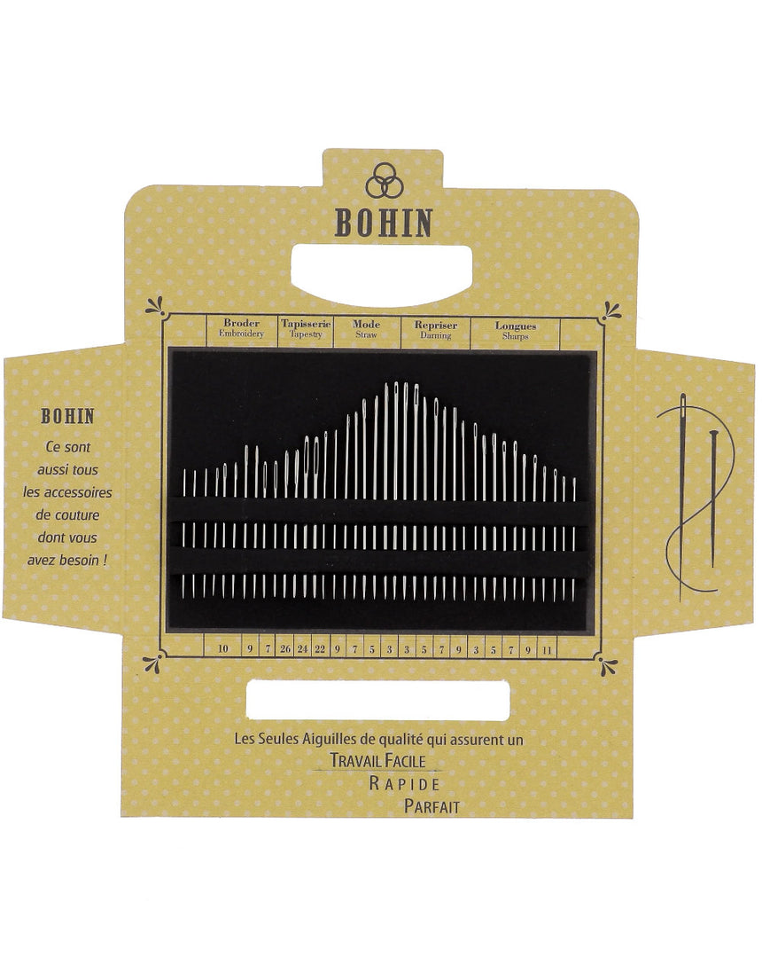 Bohin Christmas Assorted 40 Sewing Needles Book