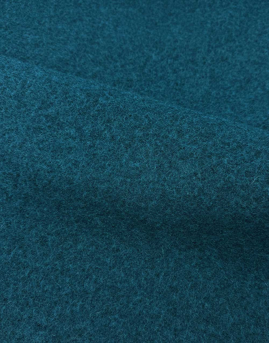Sapphire 100% Boiled Wool Fabric