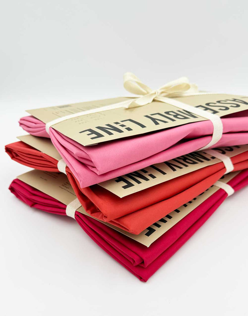 Cotton Bright Almost Long Trousers Dressmaking Kit, The Assembly Line