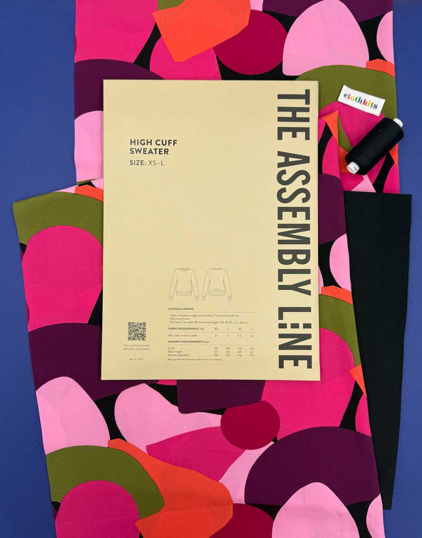 Abstract High Cuff Sweater Dressmaking Kit, The Assembly Line