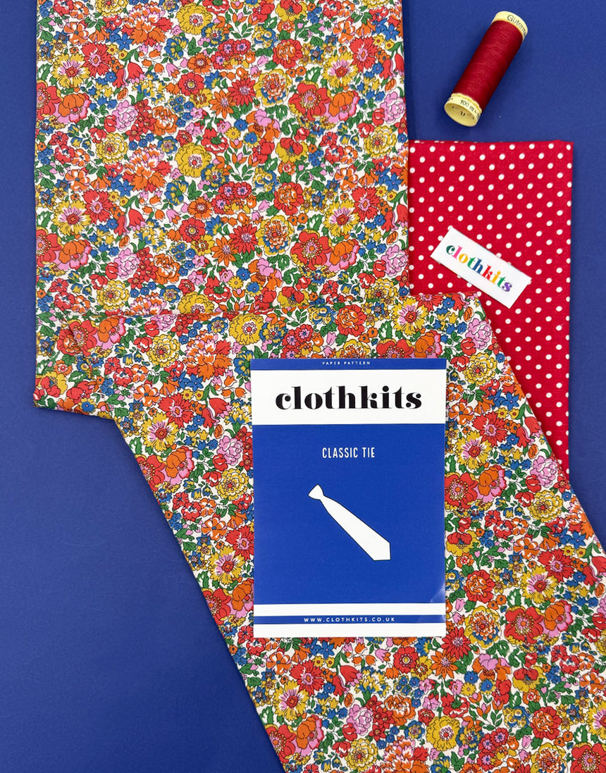 Liberty Fabrics Classic Tie Sewing Kit, Clothkits®