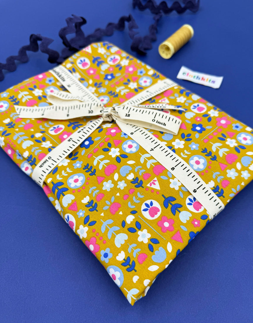 Clothkits® Easy Gathered Skirt Dressmaking Kit, Cotton Poplin