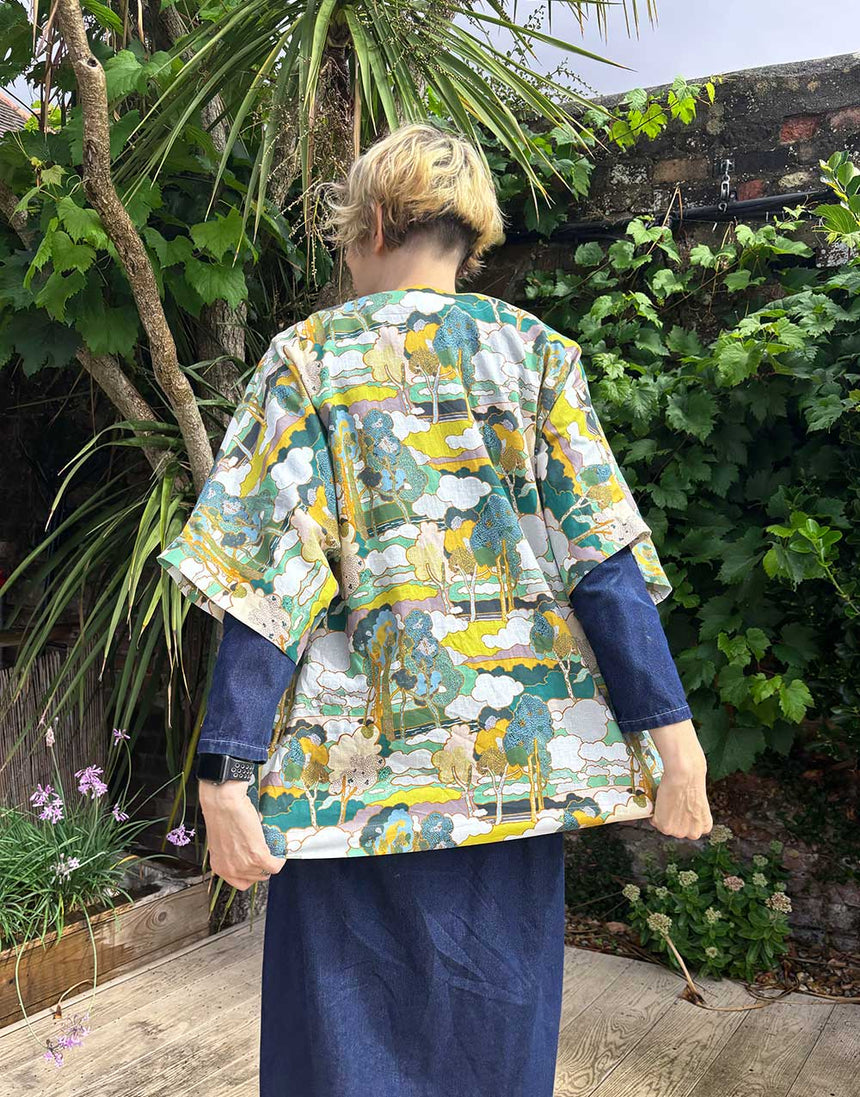 Clothkits® Simple Robe Kit in Liberty Lantana Prospect Flower