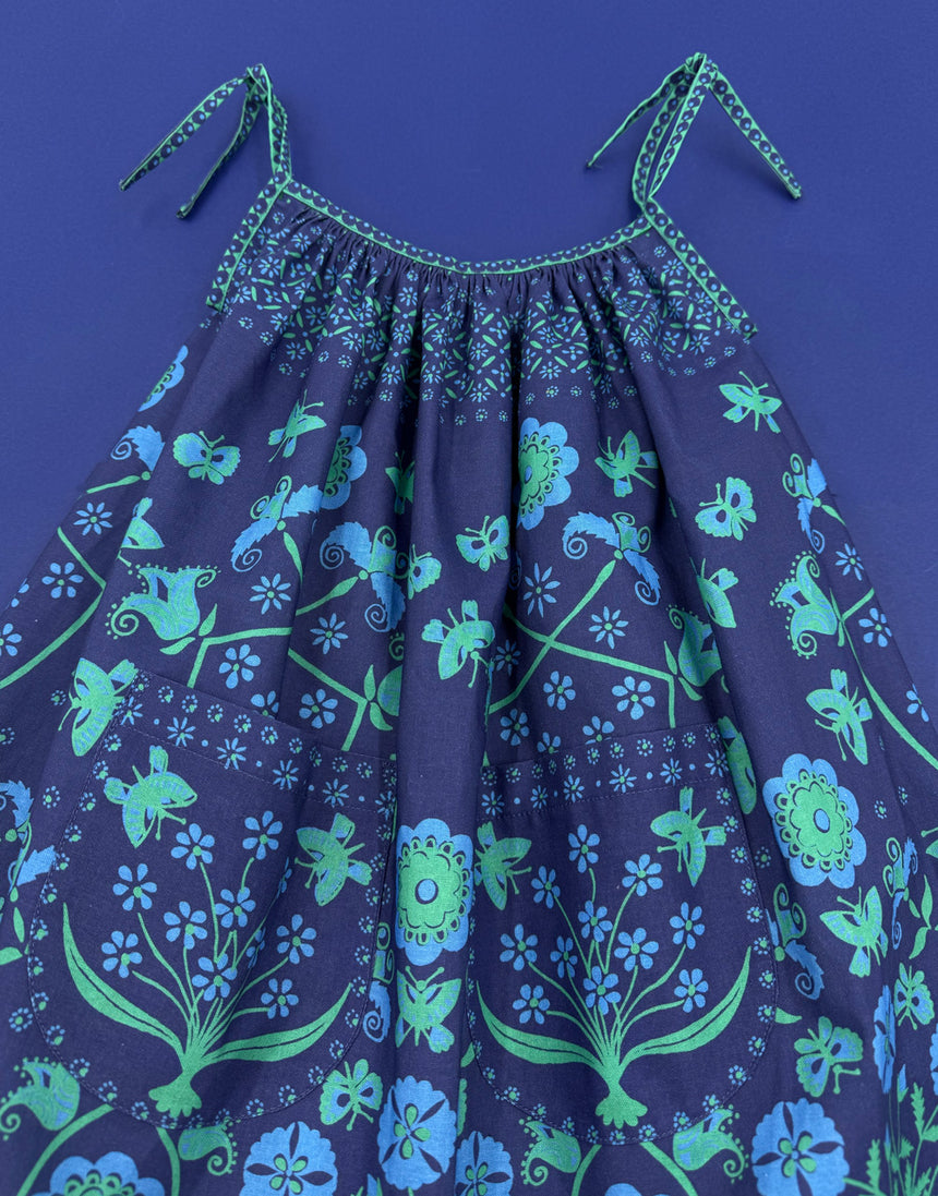 Hand Smocked Anna Sundress, Clothkits® Kit 584 Dressmaking Kit, Ages 1-4