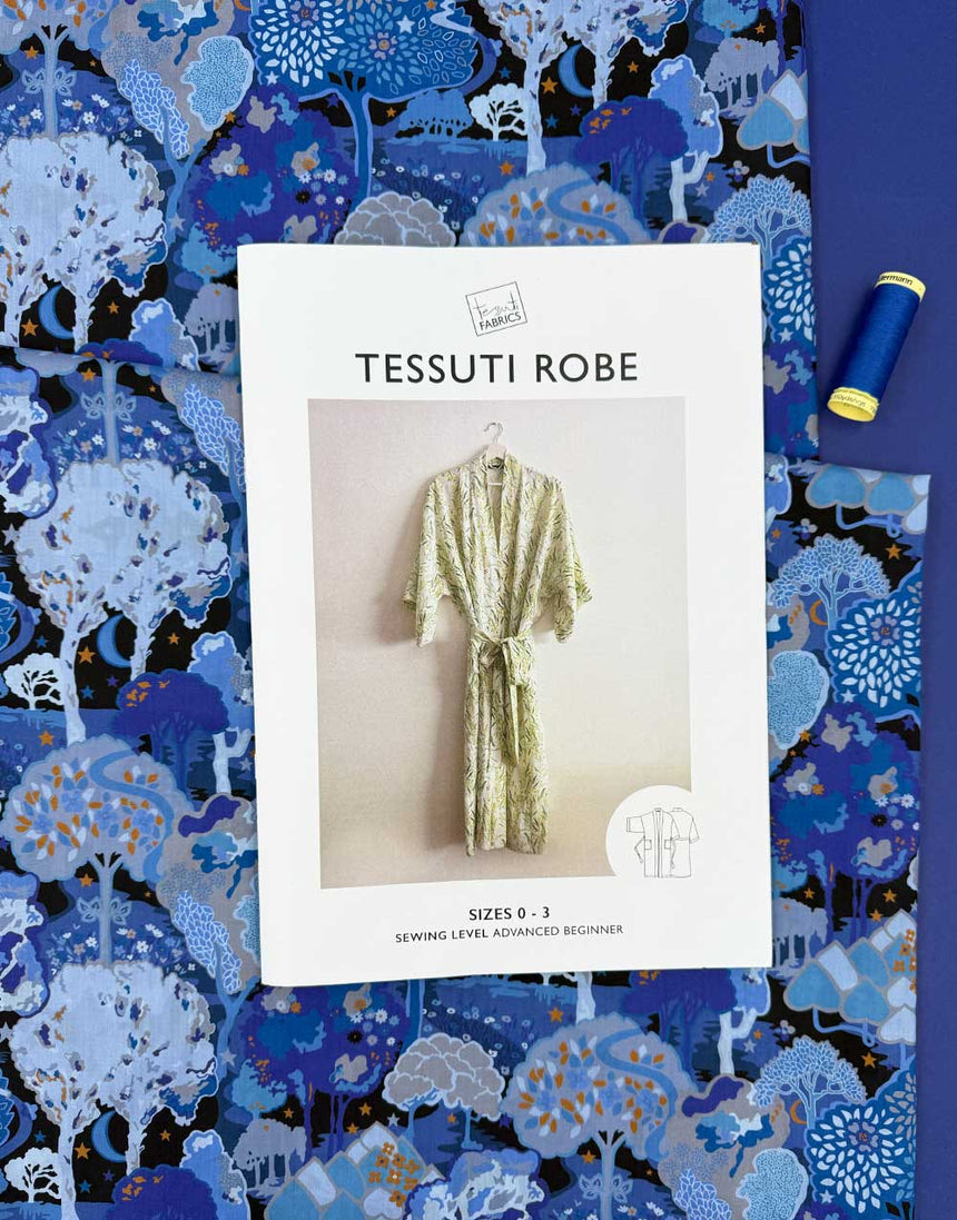 Liberty Tana Lawn Robe Complete Dressmaking Kit, Tessuti