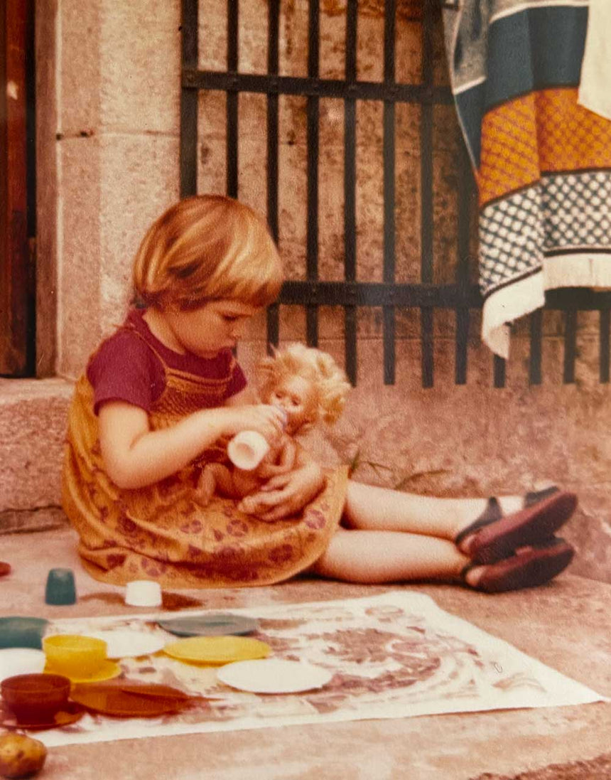 Hand Smocked Anna Sundress, Clothkits® Kit 584 Dressmaking Kit, Ages 1-4