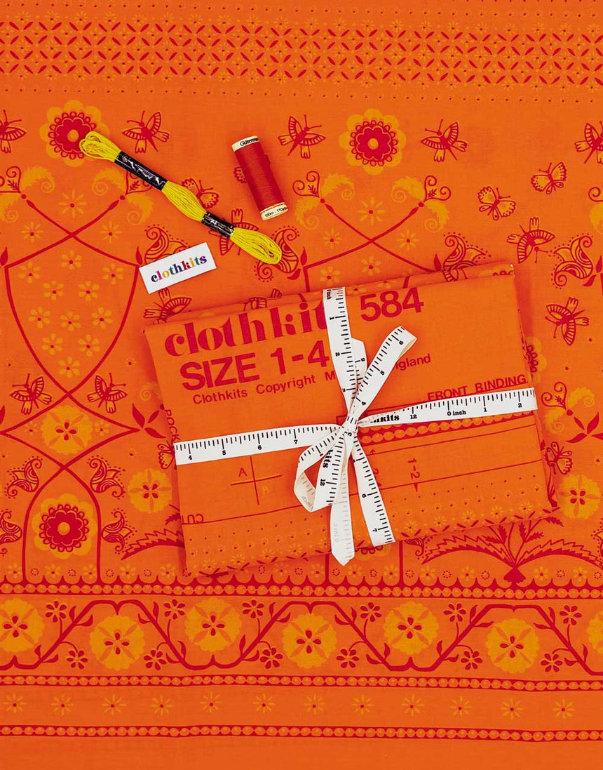 Hand Smocked Anna Sundress, Clothkits® Kit 584 Dressmaking Kit, Ages 1-4