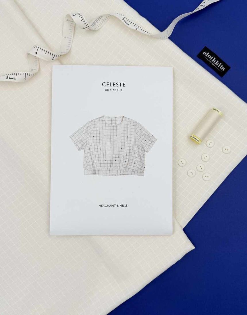 Celeste Blouse Dressmaking Kit, Merchant & Mills x Atelier Brunette