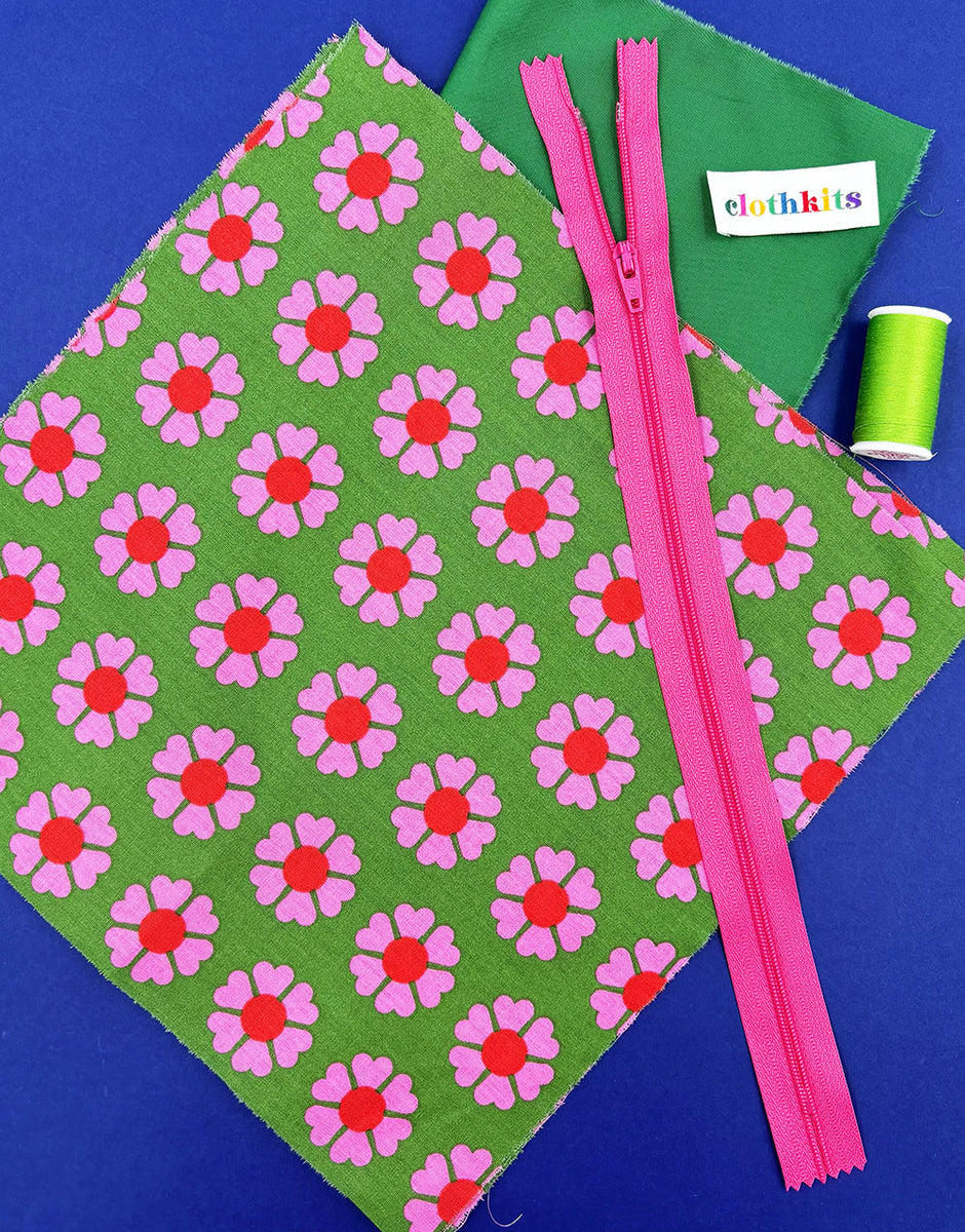 Wash Bag Sewing Kit Clothkits® Various Designs