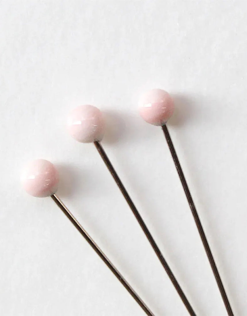 Cohana Pink Sakura Glass-Head Pins in Box (Limited Edition)