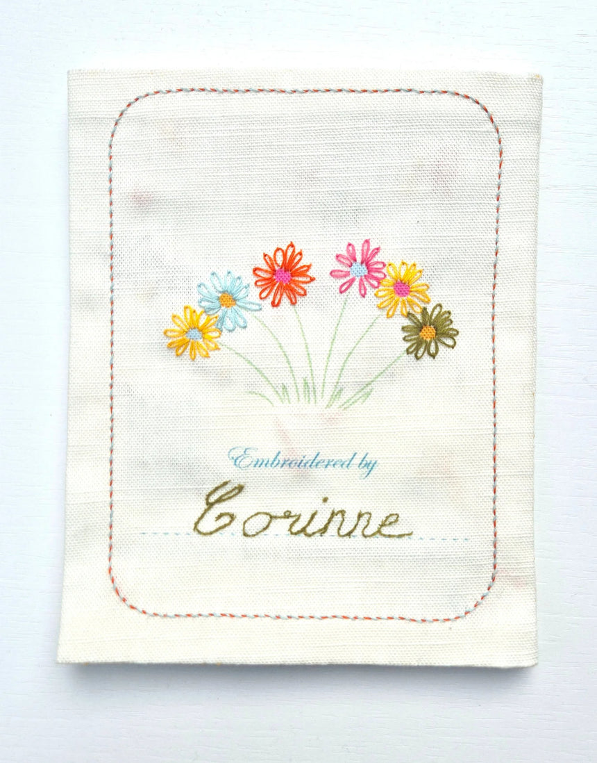 Mouse Embroidery Sampler Book, Corinne Lapierre