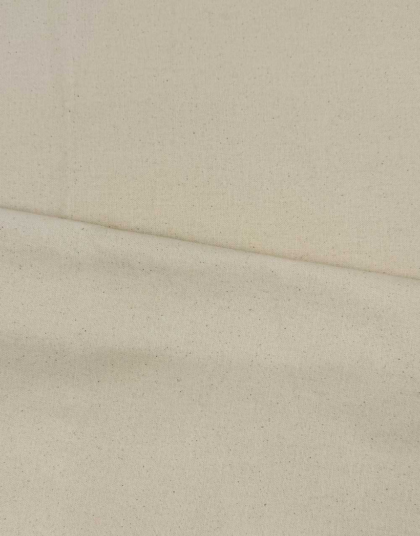 Natural Seeded Cotton Canvas Fabric