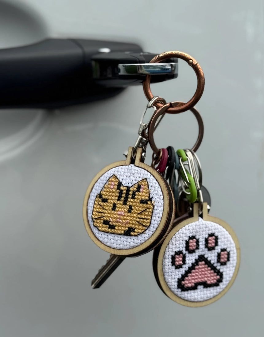 Bee Yourself! Mini Matchbox Cross Stitch Kit, Crafty Kit Company