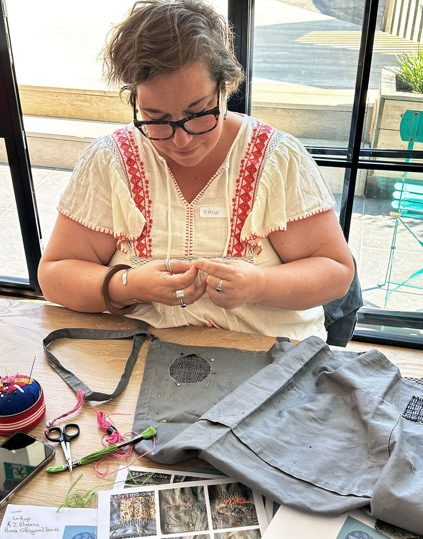 Stitching & Visible Mending, Boro & Sashiko Workshop | Chichester Sewing Courses