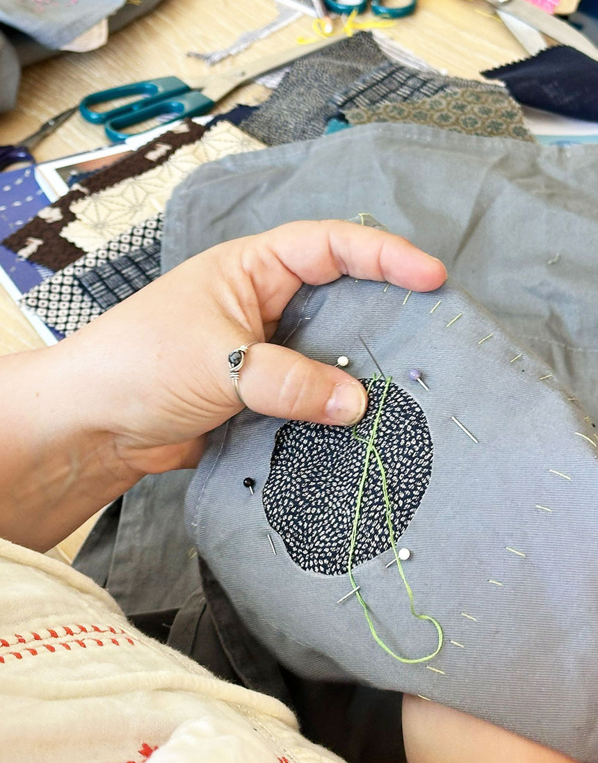 Stitching & Visible Mending, Boro & Sashiko Workshop | Chichester Sewing Courses