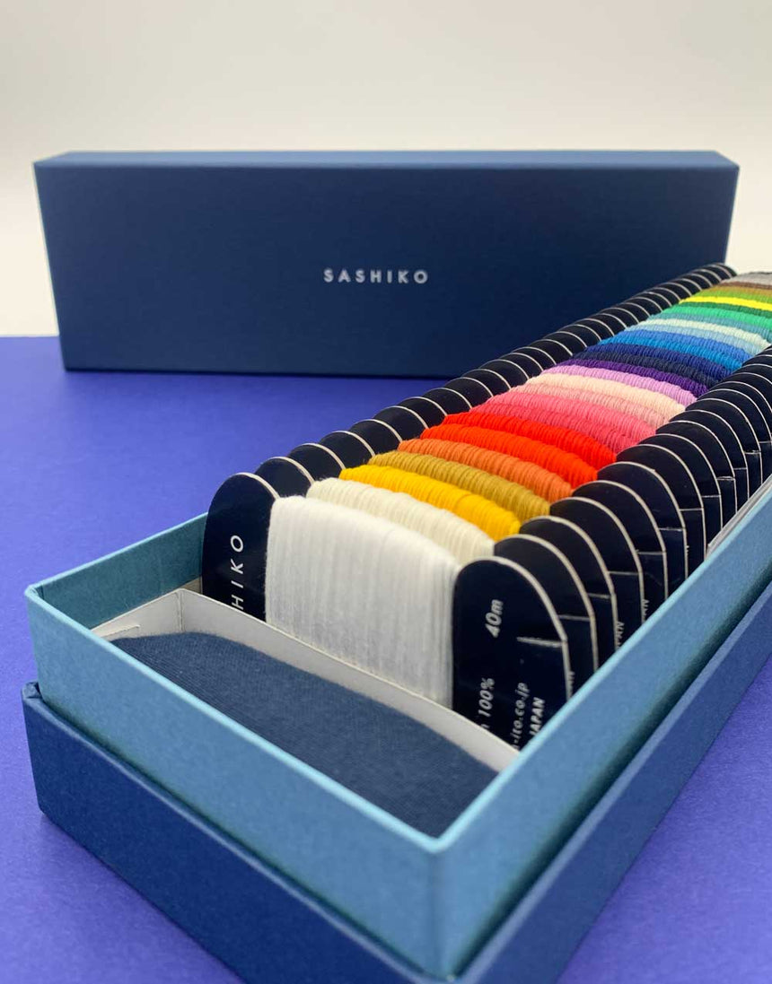 Daruma Sashiko Thread Library Gift Box