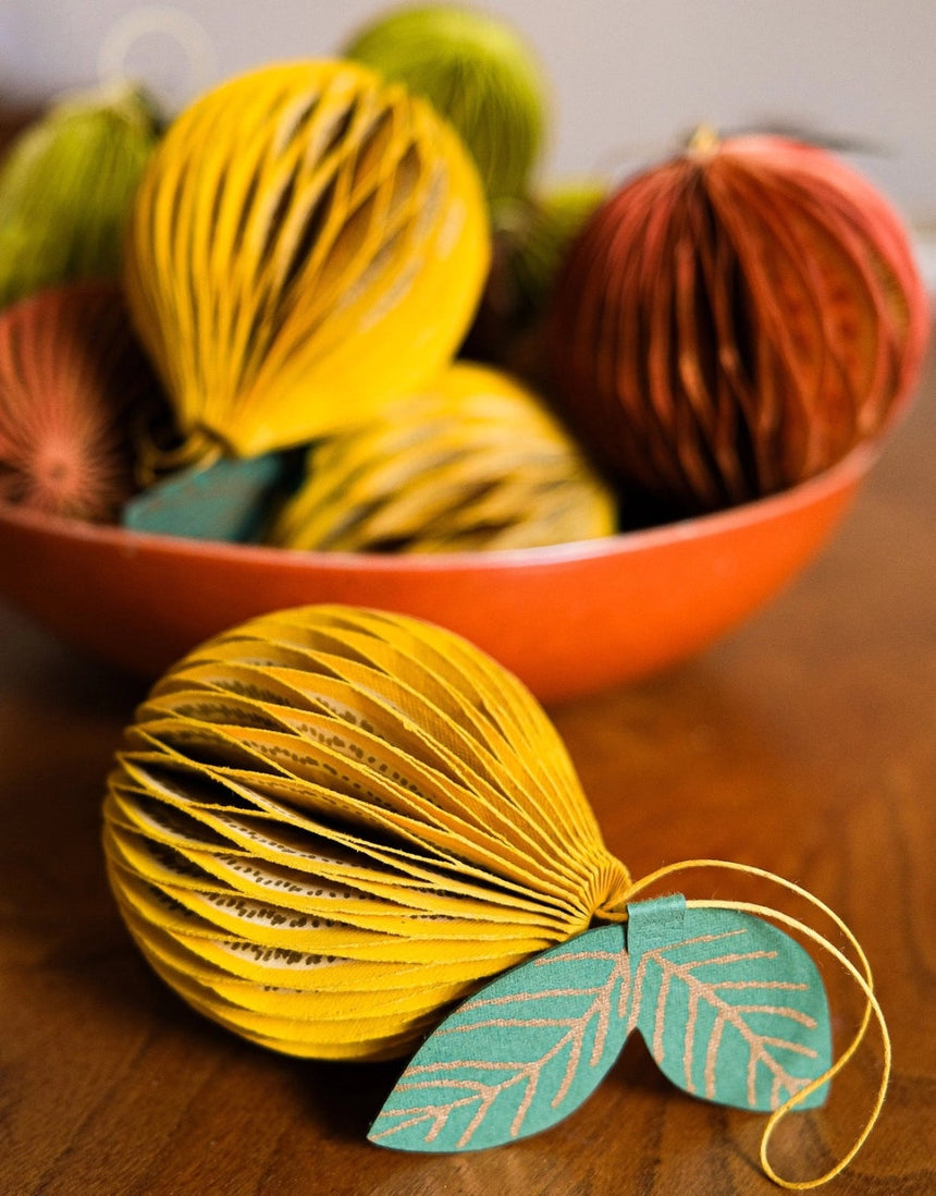 Lemon Honeycomb Decoration, East End Press