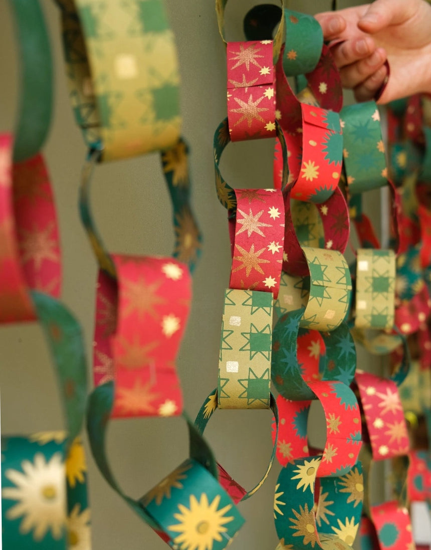 Festive Paper Chain Kit, East End Press