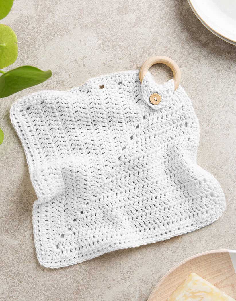 Eco Dish Cloth Crochet Kit, Wool Couture