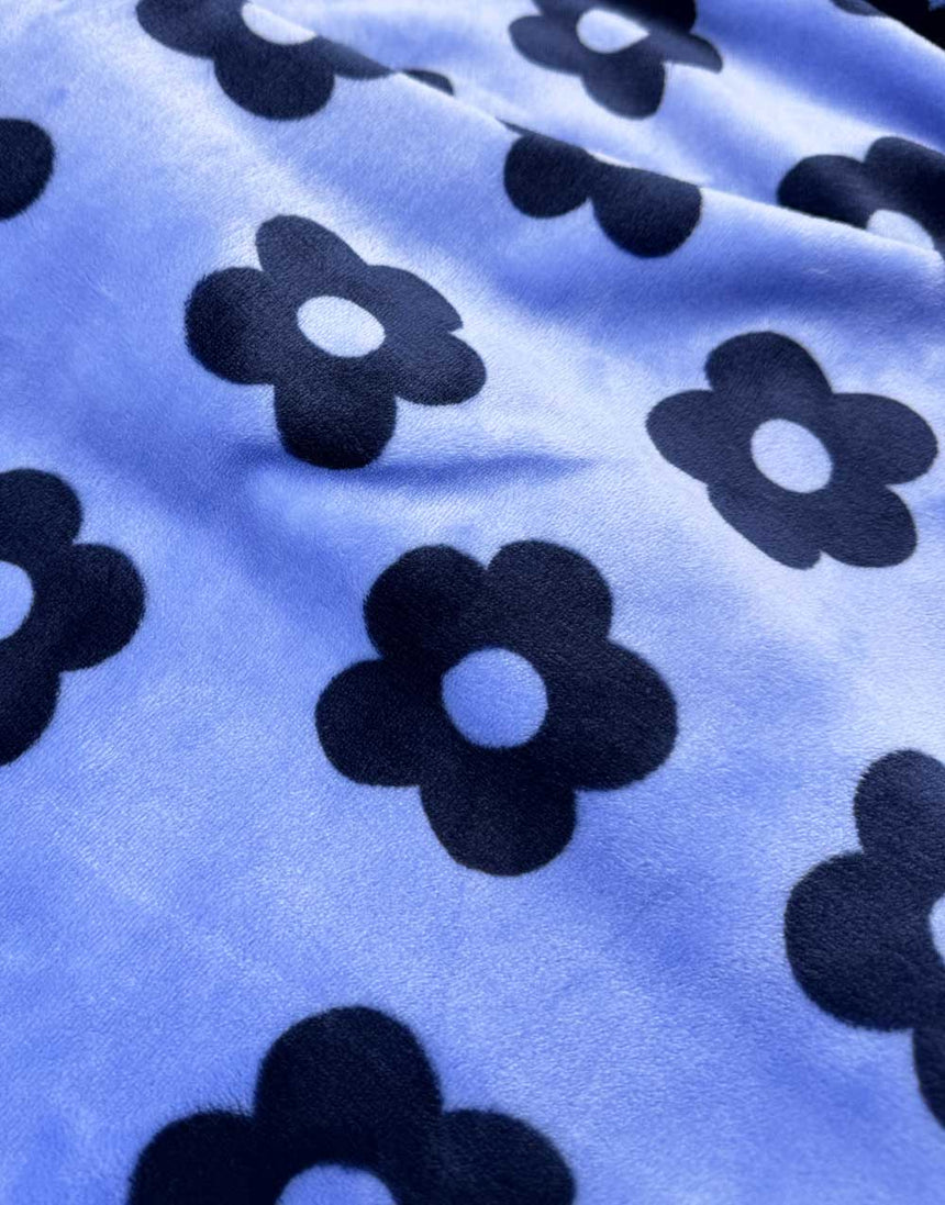 Cosmic Daisy Fleece Fabric