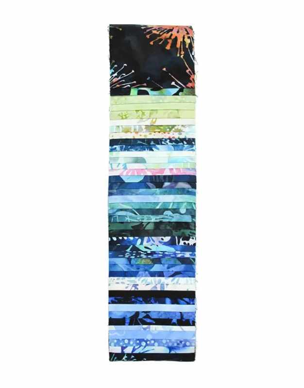 Bali Pop 2.5" Fabric Strips, Hoffman Fabrics