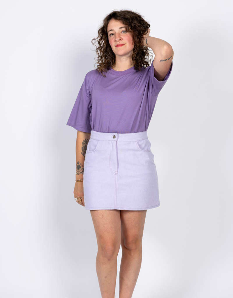 Ruby Denim Skirt Sewing Pattern, I AM Patterns