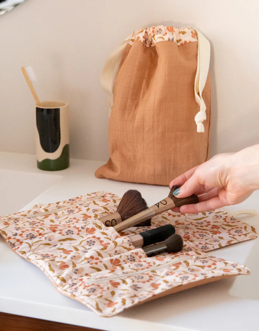 Nikko Bathroom Accessories Set Sewing Pattern, Ikatee