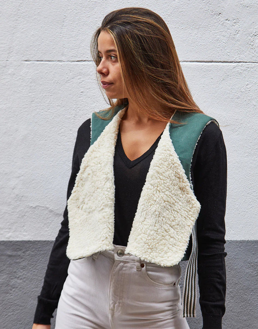 Rabat Sleeveless Vest Sewing Pattern, Ikatee