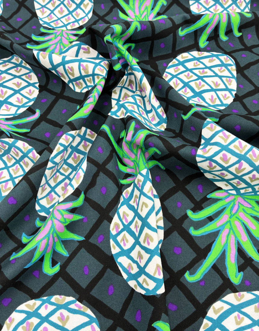 Contrast Upside Down Cotton Fabric, Brandon Mably for Kaffe Fassett Collective Autumn 2026