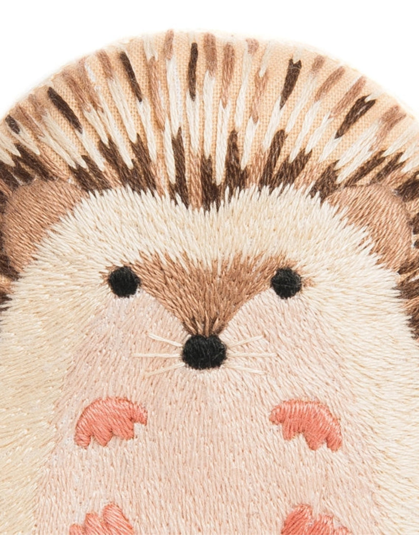 Hedgehog Embroidered Doll Kit, Kiriki Press