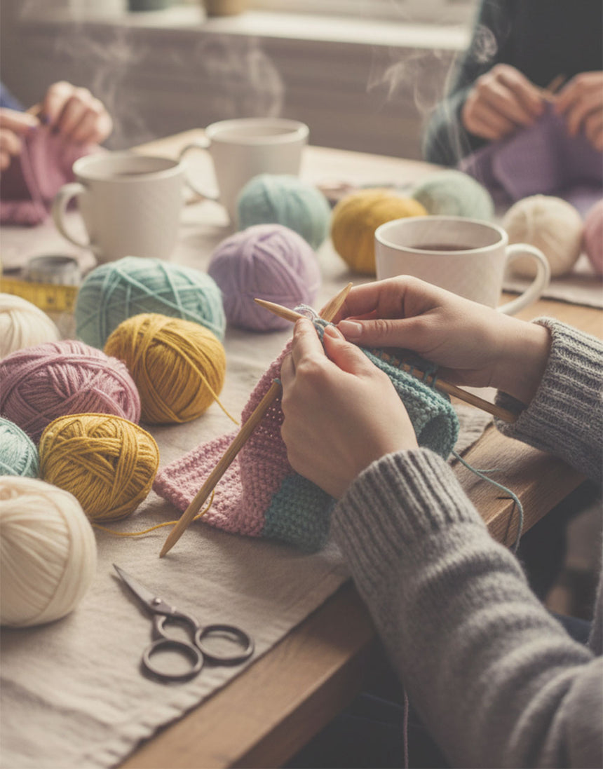Beginner's Knit Along with Susan Alexander | Chichester Sewing Course